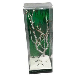Dept 56 Christmas Village Winter Birch Tree Decoration Figurine new in Box READ